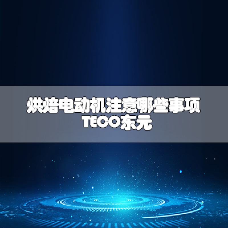 烘焙電動機(jī)注意哪些事項(xiàng)